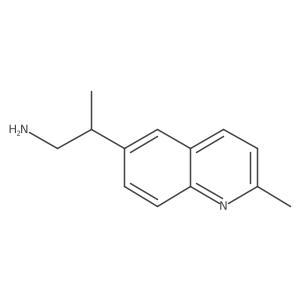 2-(2-Methylquinolin-6-yl)propan-1-amine Structure