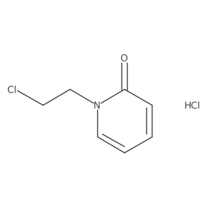 1-(2-Chloroethyl)pyridin-2-one hydrochloride Structure