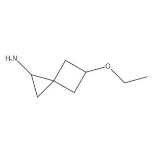 5-Ethoxyspiro[2.3]hexan-1-amine Structure