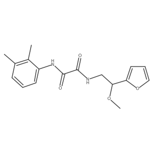 N1-(2,3-dimethylphenyl)-N2-(2-(furan-2-yl)-2-methoxyethyl)oxalamide Structure
