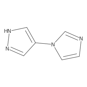4-(1H-Imidazol-1-yl)-1H-pyrazole Structure
