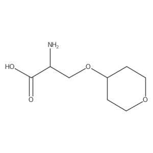 (2R)-2-amino-3-(oxan-4-yloxy)propanoic acid Structure