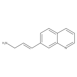 3-(Quinolin-7-yl)prop-2-en-1-amine Structure