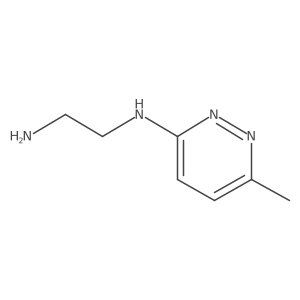 N-(2-Aminoethyl)-N-(6-methylpyridazin-3-YL)amine Structure