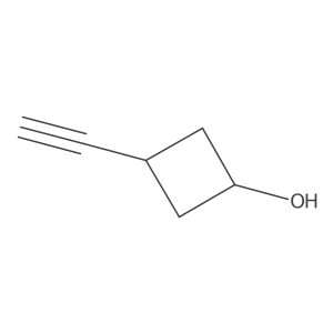 3-Ethynylcyclobutan-1-ol Structure