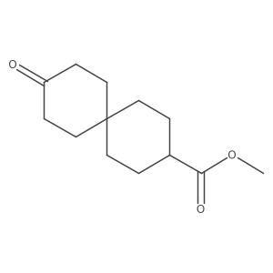 Methyl 9-oxospiro[5.5]undecane-3-carboxylate Structure