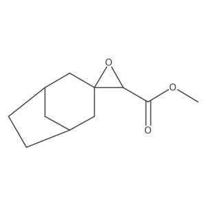 methyl (1S,5R)-spiro[bicyclo[3.2.1]octane-3,2'-oxirane]-3'-carboxylate结构式