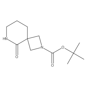 Tert-butyl 5-oxo-2,6-diazaspiro[3.5]nonane-2-carboxylate Structure