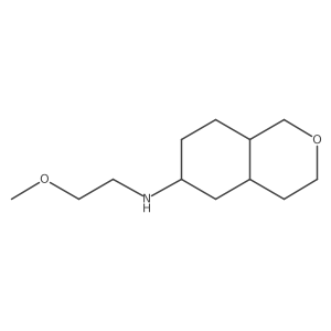N-(2-methoxyethyl)-octahydro-1H-2-benzopyran-6-amine Structure