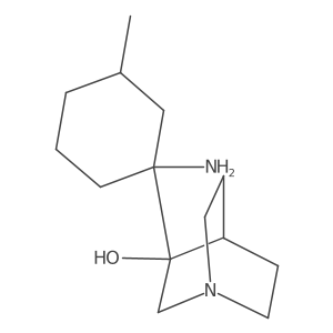 3-(1-Amino-3-methylcyclohexyl)-1-azabicyclo[2.2.2]octan-3-ol Structure