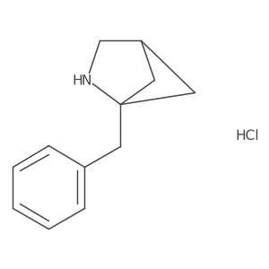 1-Benzyl-2-azabicyclo[2.1.1]hexane hydrochloride Structure