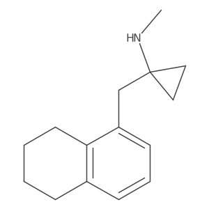 N-methyl-1-[(5,6,7,8-tetrahydronaphthalen-1-yl)methyl]cyclopropan-1-amine Structure