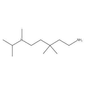 (5-Amino-3,3-dimethylpentyl)(methyl)(propan-2-yl)amine Structure