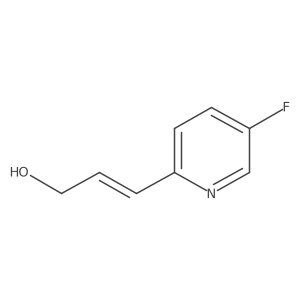 3-(5-Fluoropyridin-2-yl)prop-2-en-1-ol结构式