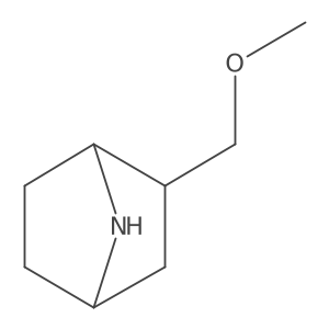 2-(Methoxymethyl)-7-azabicyclo[2.2.1]heptane Structure