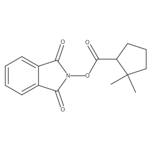 1,3-dioxo-2,3-dihydro-1H-isoindol-2-yl 2,2-dimethylcyclopentane-1-carboxylate Structure