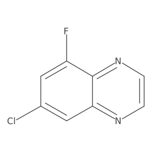 7-Chloro-5-fluoroquinoxaline Structure