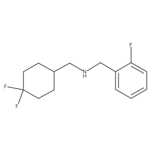 1-(4,4-Difluorocyclohexyl)-N-(2-fluorobenzyl)methanamine Structure