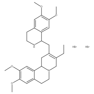 Dehydroemetine dihydrobromide Structure