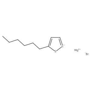 5-Hexyl-2-thienylmagnesium bromide Structure