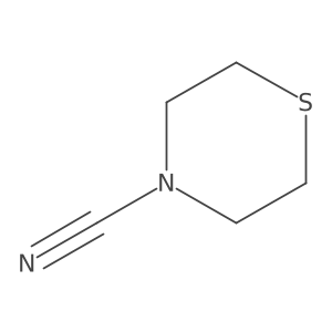 Thiomorpholine-4-carbonitrile结构式