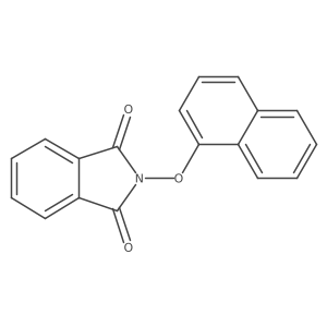 2-(1-Naphthyloxy)isoindoline-1,3-dione Structure