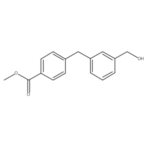 Methyl 4-(3-(hydroxymethyl)benzyl)benzoate Structure