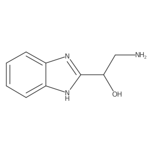 2-Amino-1-(1H-benzo[d]imidazol-2-yl)ethanol Structure
