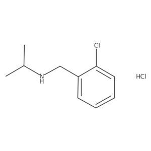 N-(2-Chlorobenzyl)-2-propanamine hydrochloride Structure