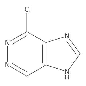 4-chloro-1H-imidazo[4,5-d]pyridazine结构式