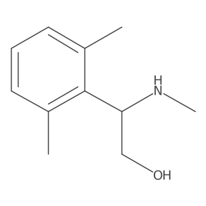 (S)-2-(2,6-Dimethylphenyl)-2-(methylamino)ethan-1-ol Structure