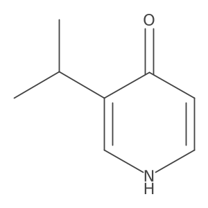 3-Isopropylpyridin-4-OL结构式