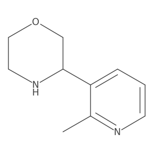 3-(2-Methylpyridin-3-yl)morpholine Structure