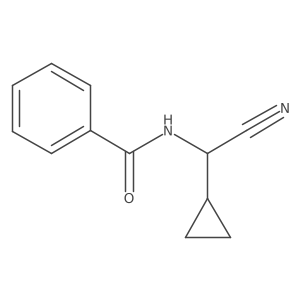 N-[cyano(cyclopropyl)methyl]benzamide Structure
