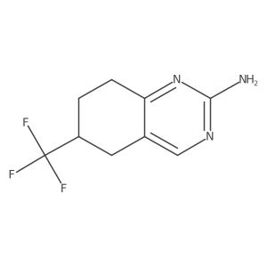6-(Trifluoromethyl)-5,6,7,8-tetrahydroquinazolin-2-amine Structure