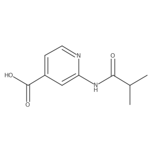 2-Isobutyramidoisonicotinic acid结构式