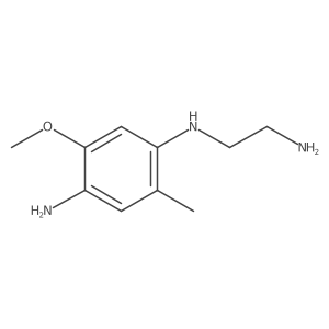 N1-(2-Aminoethyl)-5-methoxy-2-methyl-1,4-benzenediamine结构式