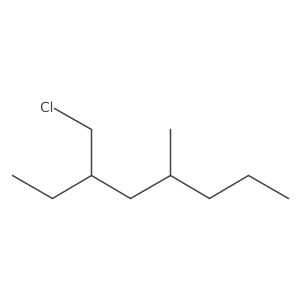 3-(Chloromethyl)-5-methyloctane结构式