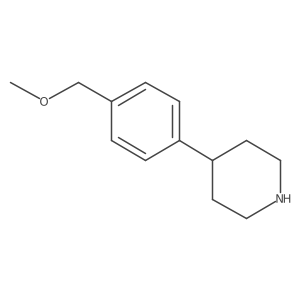 4-(4-(Methoxymethyl)phenyl)piperidine结构式
