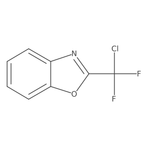 2-(Chlorodifluoromethyl)-1,3-benzoxazole Structure