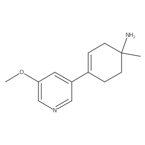 4-(5-Methoxypyridin-3-yl)-1-methylcyclohex-3-en-1-amine Structure