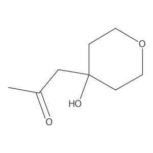 1-(4-Hydroxyoxan-4-yl)propan-2-one Structure
