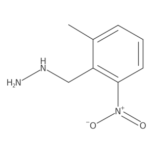 [(2-Methyl-6-nitrophenyl)methyl]hydrazine结构式