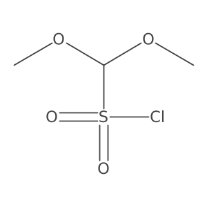 Dimethoxymethanesulfonyl chloride Structure