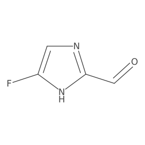 5-Fluoro-1H-imidazole-2-carbaldehyde结构式