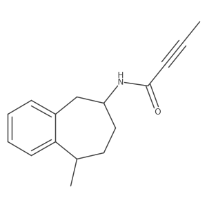 N-(9-Methyl-6,7,8,9-tetrahydro-5H-benzo[7]annulen-6-yl)but-2-ynamide Structure