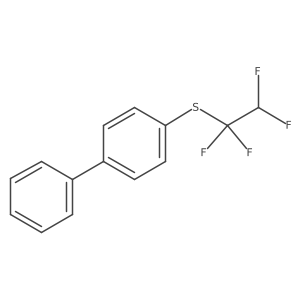 4-(1,1,2,2-Tetrafluoroethylthio)biphenyl Structure