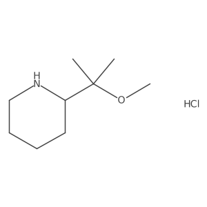 (2S)-2-(2-methoxypropan-2-yl)piperidine hydrochloride结构式