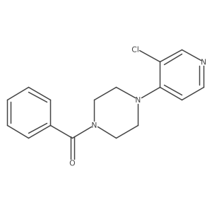 1-Benzoyl-4-(3-chloropyridin-4-yl)piperazine Structure