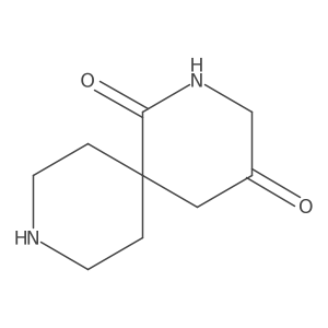 2,9-Diazaspiro[5.5]undecane-1,4-dione结构式